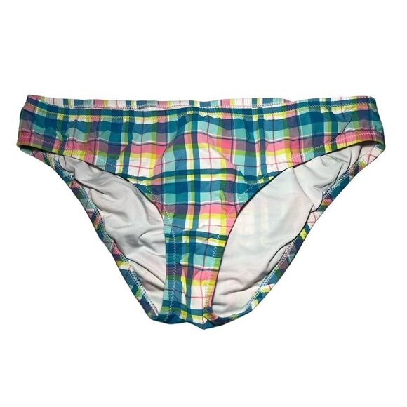 J. Crew plaid 2-Piece Bikini Set Size 34D/Medium - Picture 4 of 15